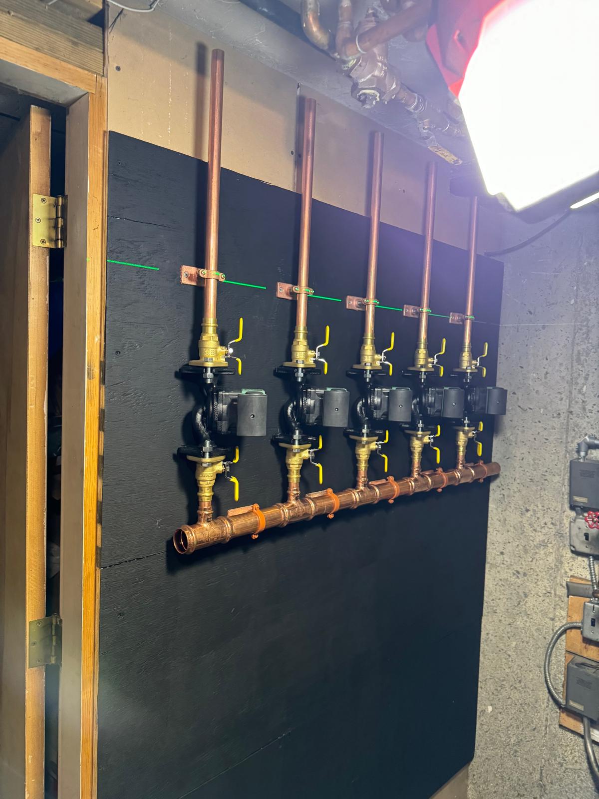 Gas and oil boilers install2