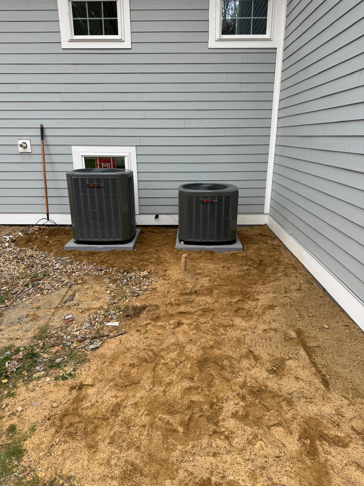 Trane central heat pump